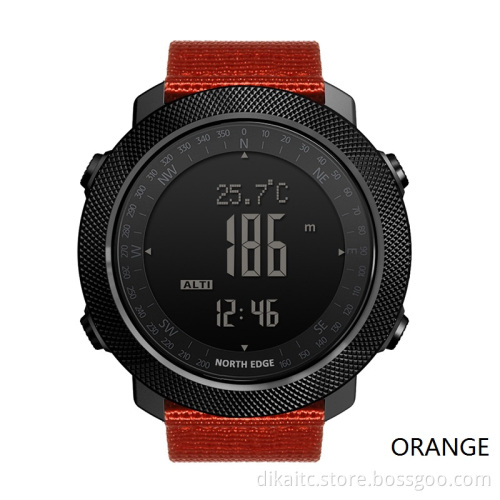 Top Brand Multi-function Sport Military Watches Waterproof Men's Wristwatch Smart Watch With Nylon Band Casual Smart Watches
